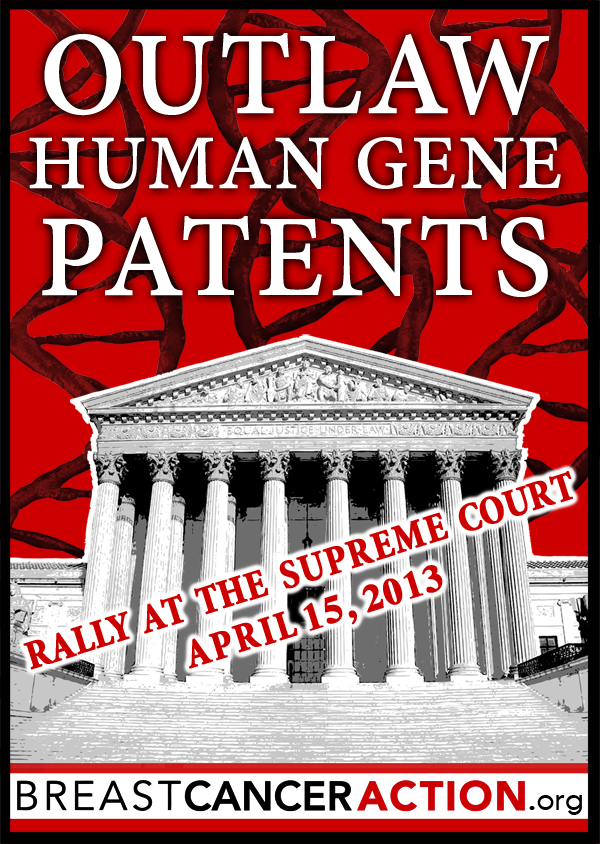 Rally Against Human Gene Patents