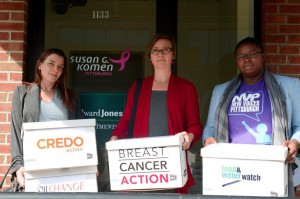 Pinkwashing petition delivery
